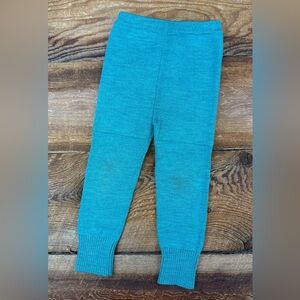 Teal 100% Wool Pants